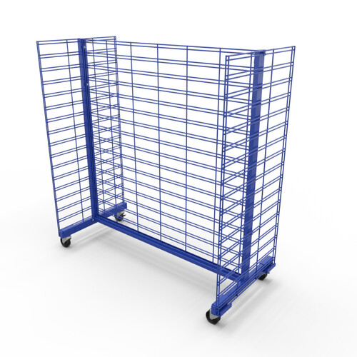 Wire Grid Gondola Displays