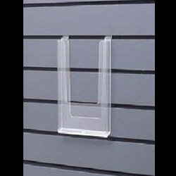 4.5x8.25x1 Acrylic Slatwall Literature Holder